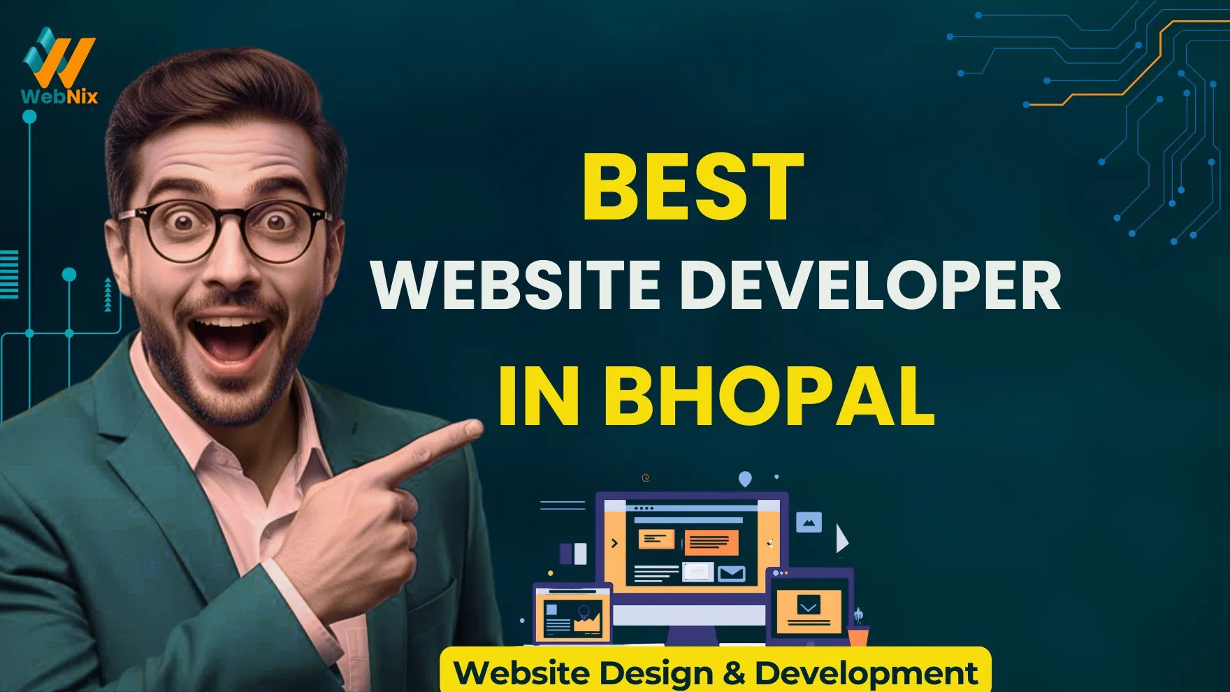 Best Website Developer in Bhopal | Web Design & Development Services - Webnix